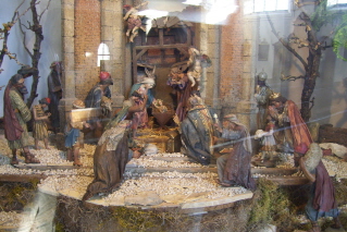 Foto der Krippe in St. Blasius in Ingolstadt